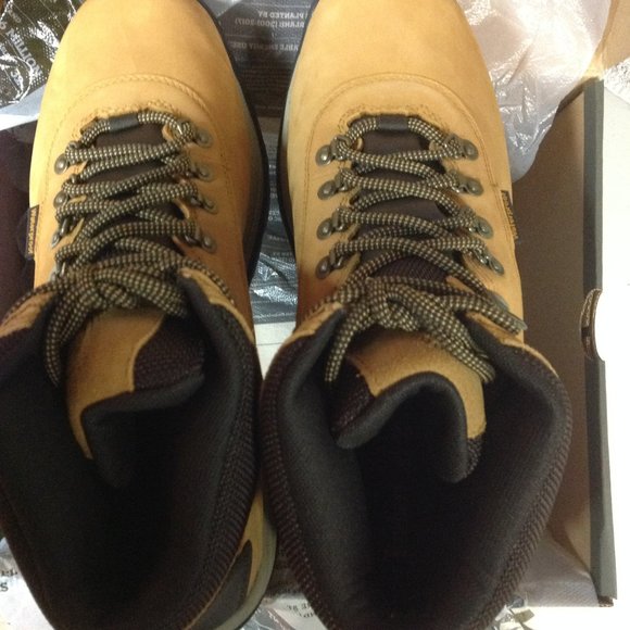 Timberland Men\'s White Ledge Wheat Nubuck WP Hiking Boots - 11.5M - New in Box main image 6